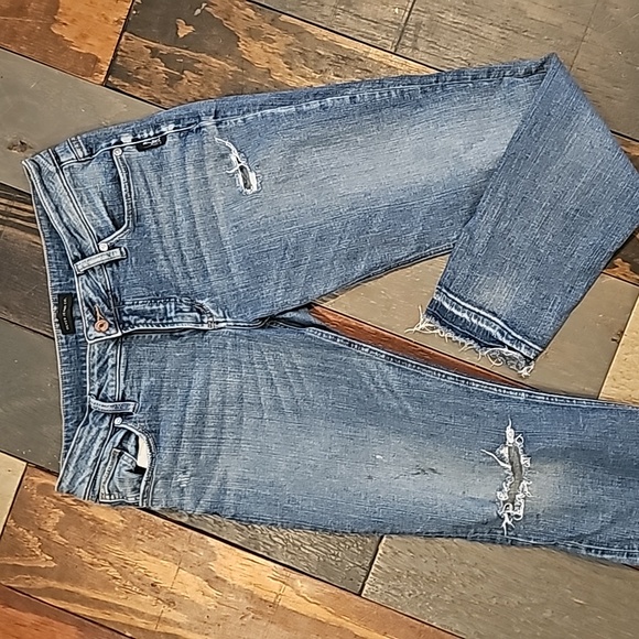 Silver Jeans Denim - SILVER jeans Boyfriend sz 31 waist x 27 length stretch